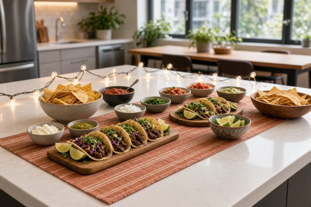 Fun Friday taco bar
